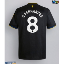 Moški Nogometni dresi Manchester United Bruno Fernandes #8 Tretji 2025-26 Kratek Rokav